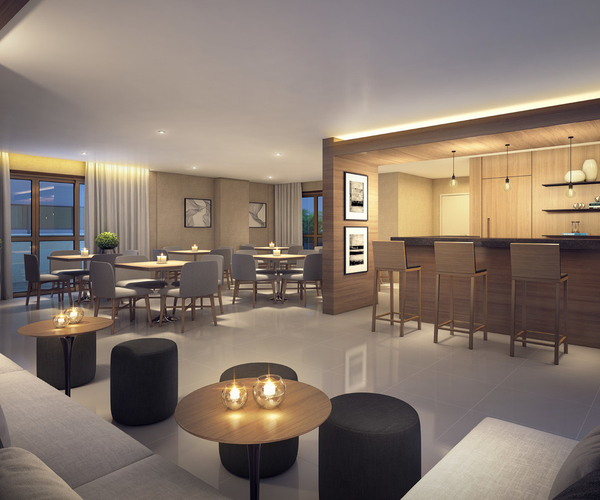 Aparta à venda na Tijuca com 60,68 m²,  2 quartos 