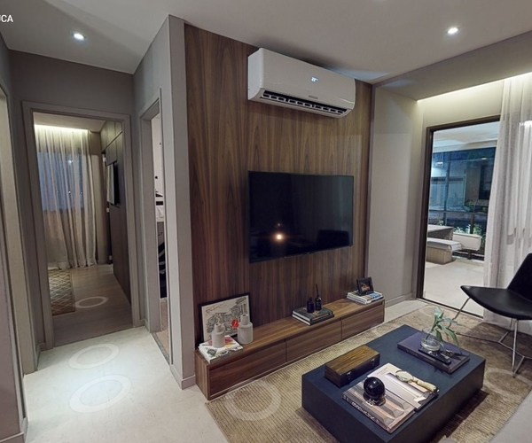 Aparta à venda na Tijuca com 60,68 m²,  2 quartos 