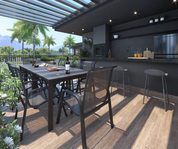 Apartamento à Venda em Jacarepaguá com 55,63 m², 2 quartos