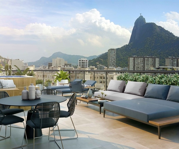 Apartamento à venda em Botafogo com 89,42 m² - 2 quartos