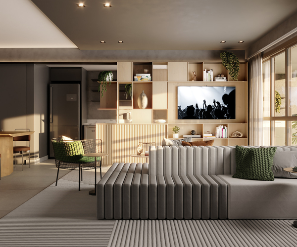 Apartamento à venda no Maracanã com 98,45 m² - 3 quartos