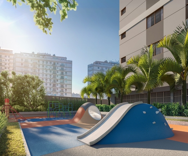 Apartamento à venda no Maracanã com 98,45 m² - 3 quartos