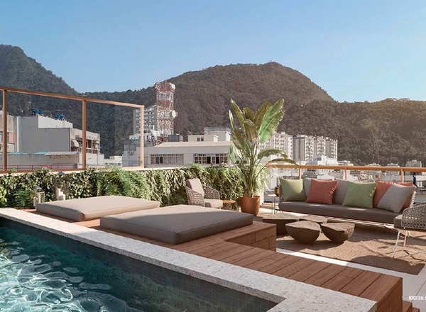 Apartamento à venda em Botafogo com 95,02 m² - 2 quartos