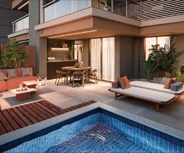 Apartamento à venda em Botafogo com 95,02 m² - 2 quartos