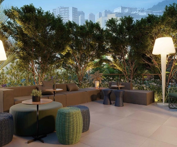 Apartamento à venda em Botafogo com 95,02 m² - 2 quartos