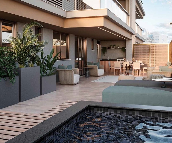 Apartamento à venda em Botafogo com 95,02 m² - 2 quartos