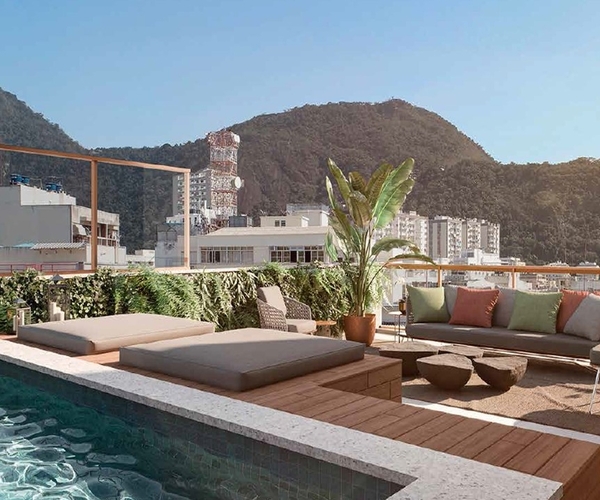 Apartamento à venda em Botafogo com 95,02 m² - 2 quartos