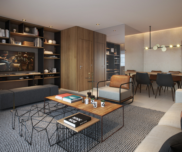 Apartamento à venda na Barra da Tijuca com 119,92 m² - 3 quartos