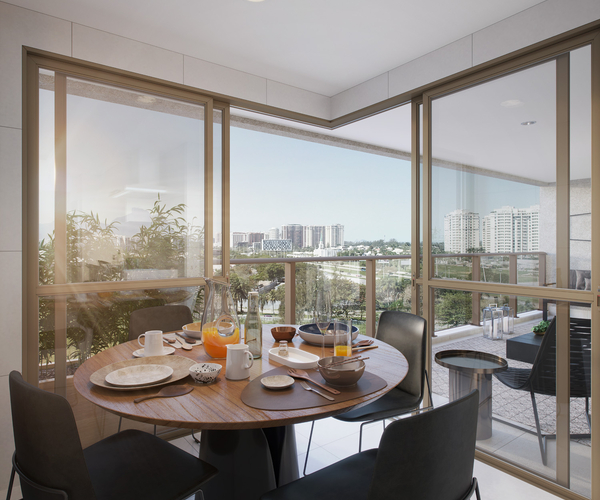 Apartamento à venda na Barra da Tijuca com 119,92 m² - 3 quartos