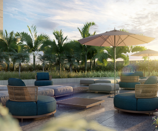 Apartamento à venda na Barra da Tijuca com 119,92 m² - 3 quartos