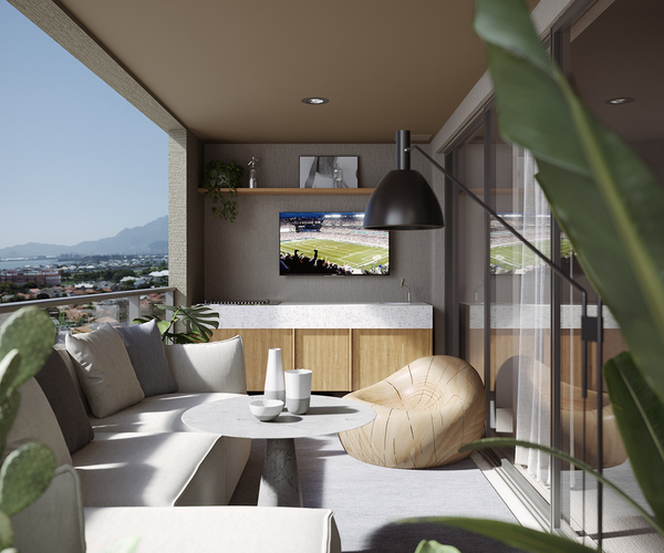 Apartamento à venda na Barra da Tijuca com 91,39 - 3 quartos