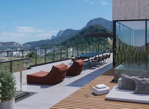 Apartamento à venda na Lagoa com 183,35 m² - 4 quartos 