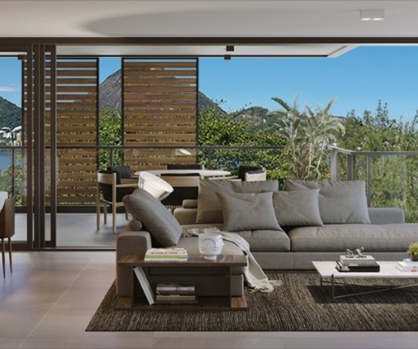 Apartamento à venda na Lagoa com 183,35 m² - 4 quartos 