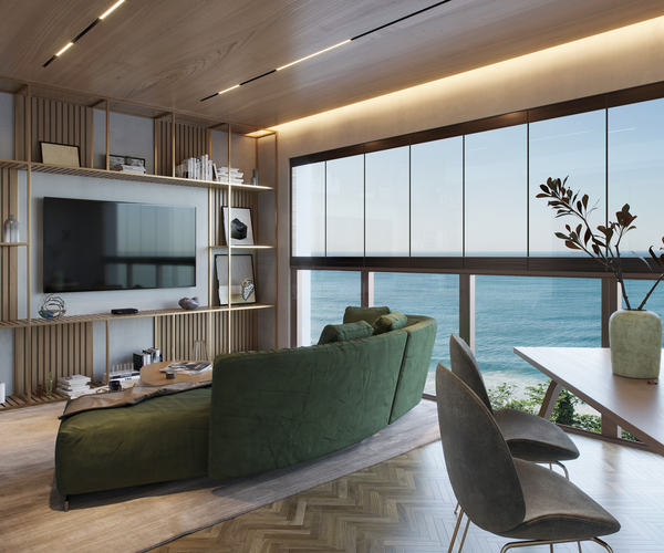 Apartamento à venda no Arpoador 95,69 m² - 