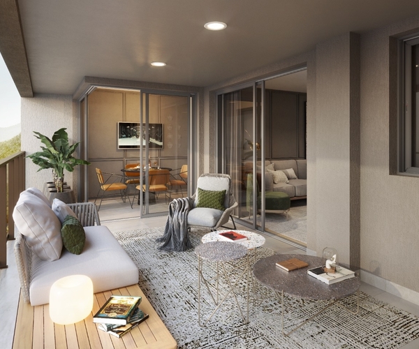 Apartamento à venda na Barra da Tijuca com 156,23 m² - 4 quartos