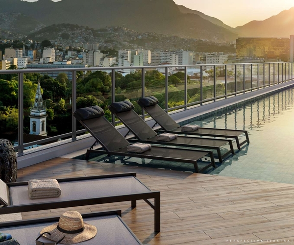 Apartamento à venda em Centro do Rio com 54,45 m²,  2 quartos 