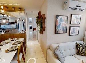 Apartamento à venda em Curicica com 45 m², 2 quartos 