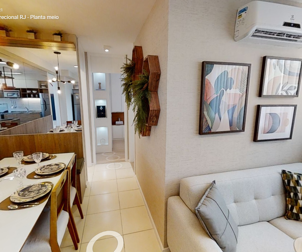 Apartamento à venda em Curicica com 45 m², 2 quartos 