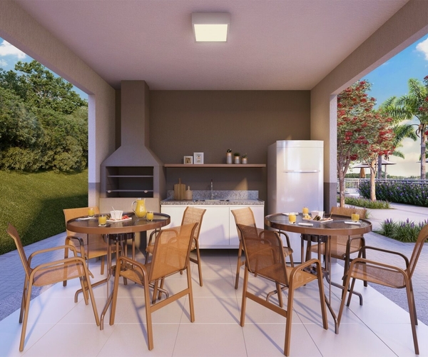 Apartamento à venda em Curicica com 45 m², 2 quartos 