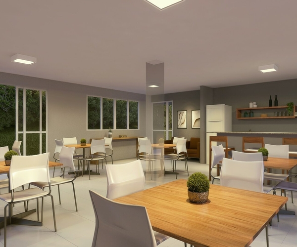 Apartamento à venda em Curicica com 45 m², 2 quartos 