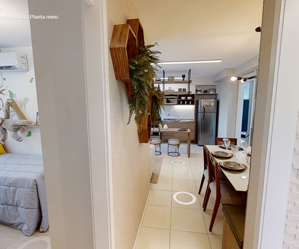 Apartamento à venda em Curicica com 45 m², 2 quartos 